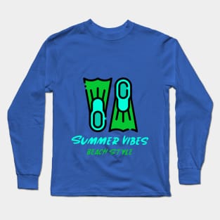 SUMMER VIBES Long Sleeve T-Shirt